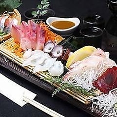刺身三点盛り
