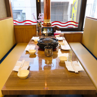 【広々空間◎】こだわり抜いた内装と空間