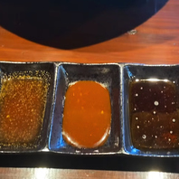 自家製タレとトリュフ塩で味わうジンギスカン