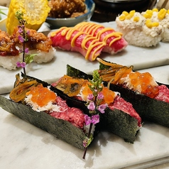 秋葉原 肉寿司のコース写真