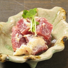 まぐろ酒粕クリーム和え