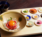 認定近江牛ユッケ！系列店【祇園肉亭新】の京の華ユッケなど、鮮度抜群の近江牛ユッケの数々。