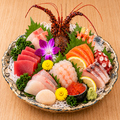 料理メニュー写真&nbsp;どっかり刺身7点盛りタワー