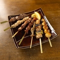 料理メニュー写真&nbsp;焼き鳥串盛り合わせ