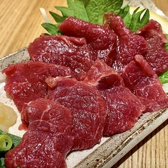 熊本県産 馬肉の赤身刺し