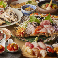 旬の食材を使った酒の肴、仙台の郷土料理がずらり。