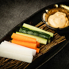 野菜スティック(特製みそ付き)