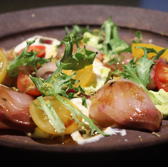 宮崎津本式-究極の血抜き-鮮魚のカルパッチョ