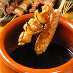 一本一本手打ちする串焼き！自家製ブレンドの味噌ダレはリピーターになる事間違いなし！！