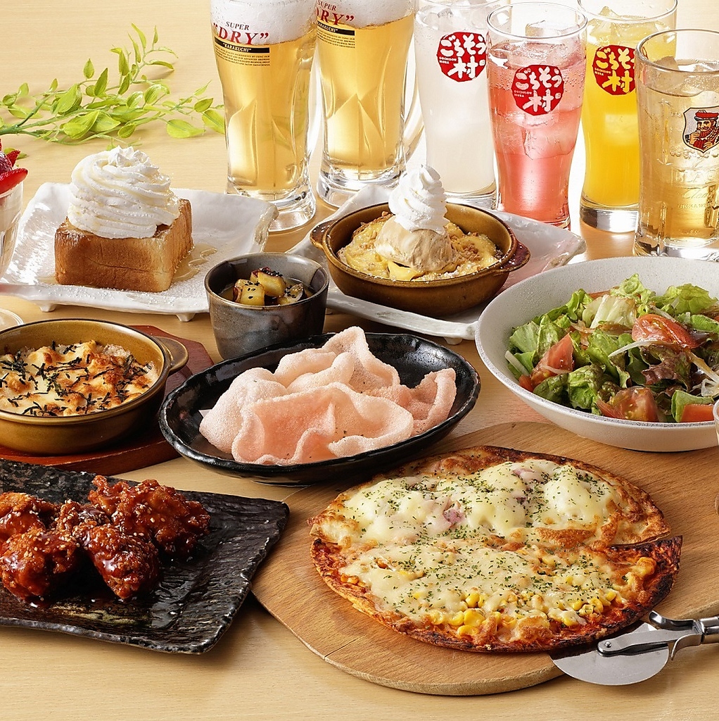 女子会にもオススメ♪デザート15品＋季節のデザート食放＆飲放付きスイーツ食べ放題コースあり！