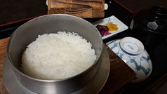 直火鉄釜白飯
