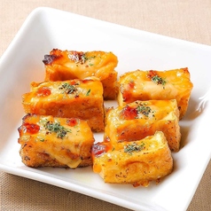 厚揚げの味噌チーズ焼き