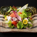 料理メニュー写真 福岡糸島野菜と柑橘果実酢サラダ
