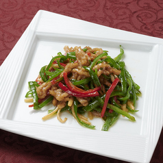 牛ハラミのチンジャオロース