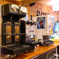 【2F】大好評！『お酒のドリンクバー』あります♪