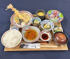 大海老と野菜の天麩羅御膳