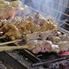 備長炭で焼き上げる♪