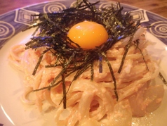 明太子のクリームパスタ