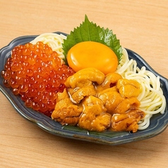 雲丹とイクラの冷製パスタ~トリュフ風味~