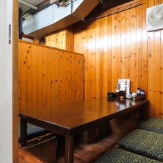 掘りごたつ個室でゆっくりできます