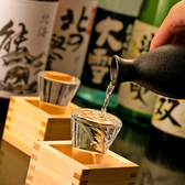 全国各地の日本酒をご用意しております!お料理に合わせた銘柄の提案もお任せください♪各飲み放題付きコースに+800円(税込)で日本酒飲み放題付きにプランアップ可能です!!俺の割烹が提供する「和食の極み」と「日本酒」、抜群の相性をぜひお楽しみくださいませ。