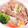 料理メニュー写真&nbsp;スペアリブご飯