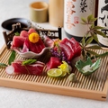 料理メニュー写真&nbsp;生本鮪2種盛り合わせ