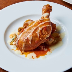 骨付きとりもも肉のパリパリ焼き