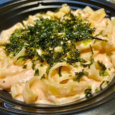 【明太子味】明太クリームフェットチーネ