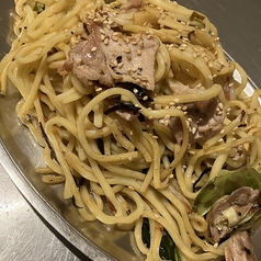 塩こんぶ豚焼きそば