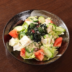 島どうふサラダ