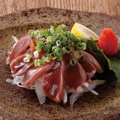 砂ずりのたたき