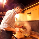熱々鉄板料理で暖まってね★愛情込めて鉄板で焼く肉や野菜、うまみが増します！！！