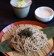 とろろ付ざるそば・ざるうどん