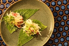 ホタテと青パパイヤのミエンカム(1piece)