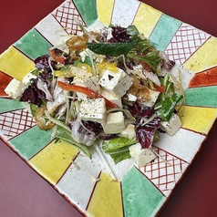 お豆腐サラダ