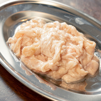 当店といえば！ホルモン各種