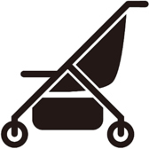 【ベビーカー入店可】ベビーカーでの入店も可能。小さなお子様連れでも安心して利用できます。