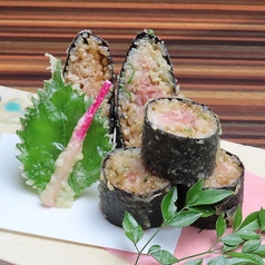 ネギトロ巻きの天麩羅