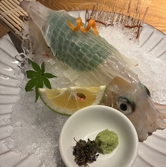 やりいかの活き造り