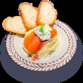 料理メニュー写真&nbsp;スモークサーモンとクリームチーズのポテトサラダ