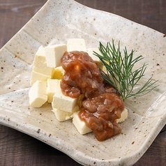 マグロ酒盗クリームチーズ