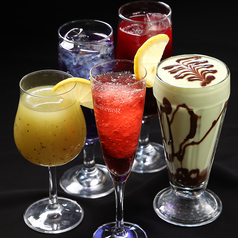 南国を味わえるソフトドドリンク各種