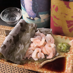 甘エビの昆布締め