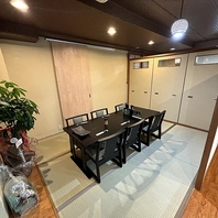 最大１６名様の半個室