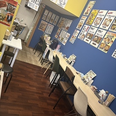 5名様用テーブル席です。