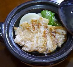 豚ジンギスカン陶板焼き