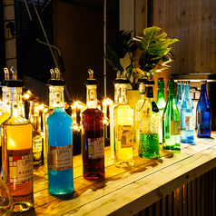 種類豊富なドリンクが飲み放題!