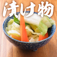 【おつまみ】漬け物／枝豆