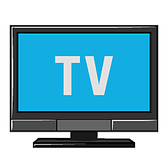 店内にはテレビを設置しておりますので、お食事とともにぜひご利用ください♪